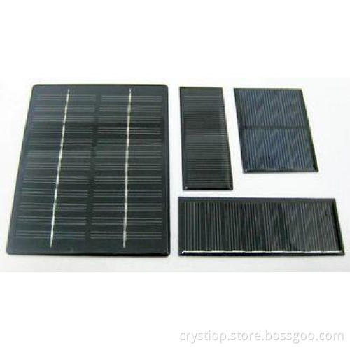 Portable 3V 225mA Mono Crystal Solar Panels For Solar Toys